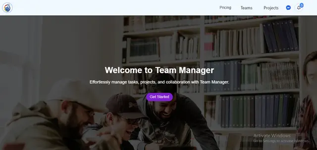 Team Manager project preview